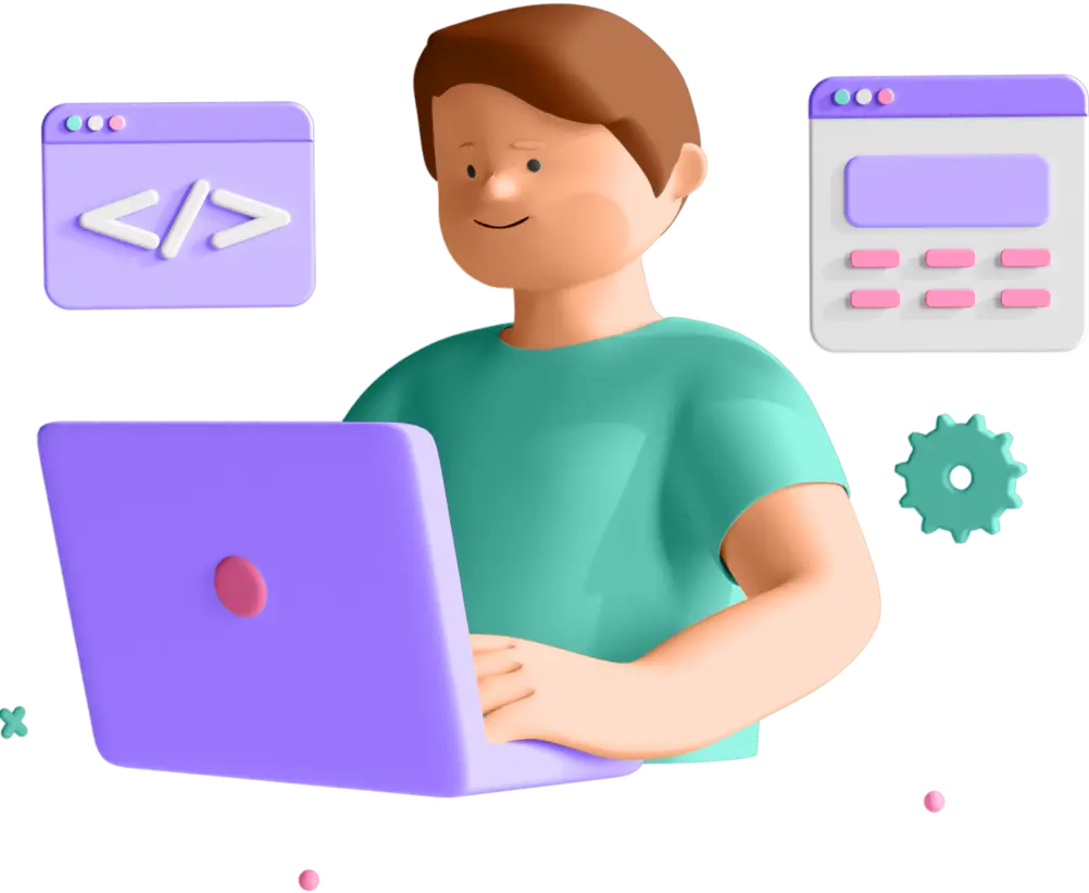 Service Cartoon Image - TechSankul Software - About Image